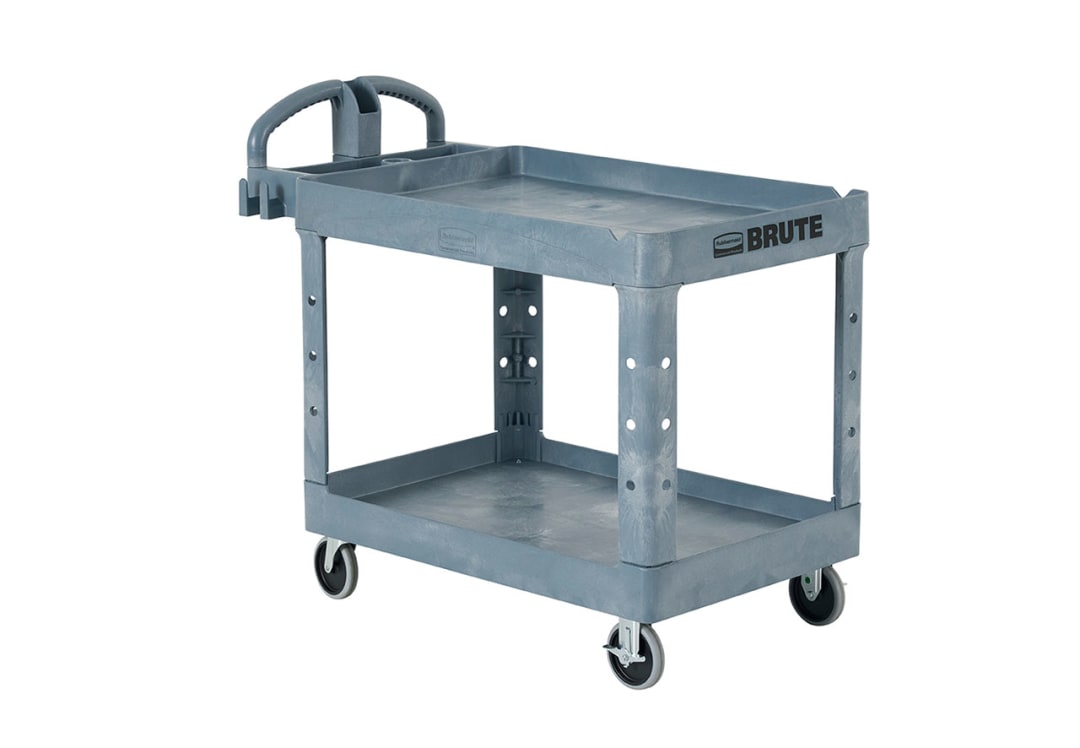 BRUTE HD ERGO UTIL CART MED GRAY