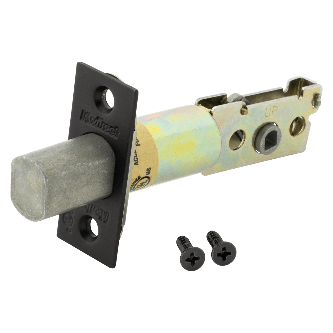 Square Corner UL 2-3/4" Deadbolt Latch for Matte Black or Venetian Bronze Finish
