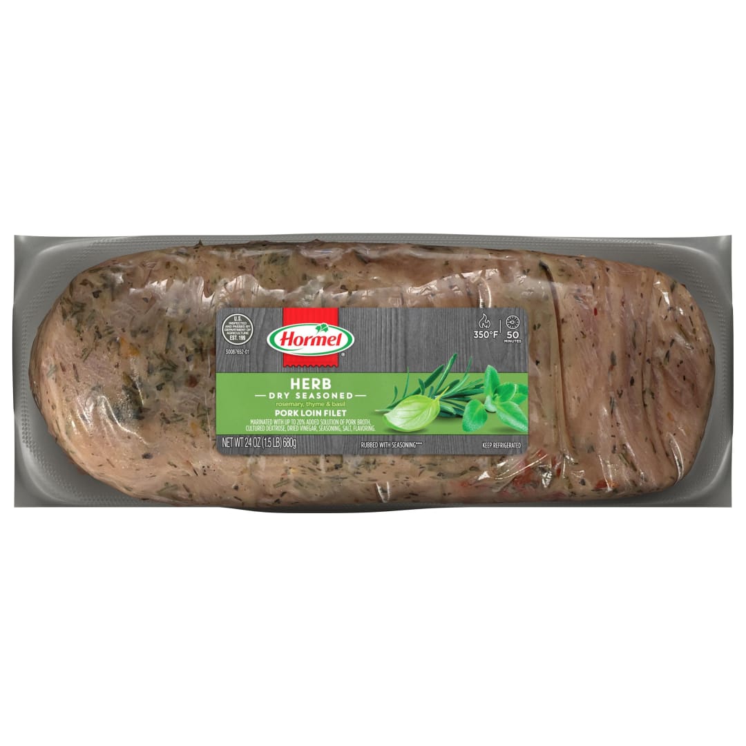 HORMEL ALWAYS TENDER Herb Dry Seasoned Pork Filet