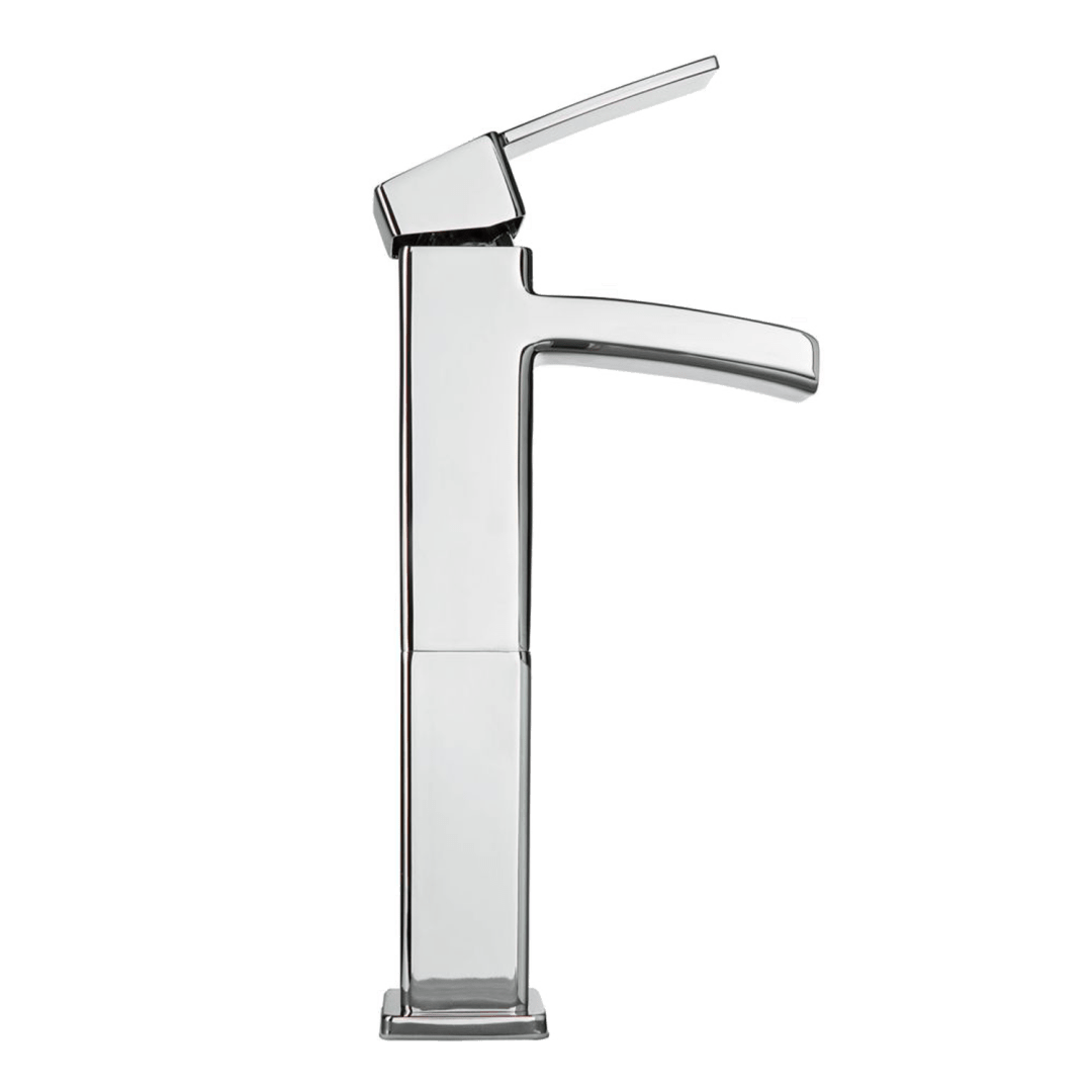 Kamato Single Control Vessel Bathroom Faucet in Polished Chrome