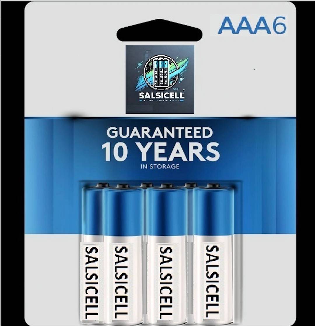 Solid State AAA Battery (6-Pack)