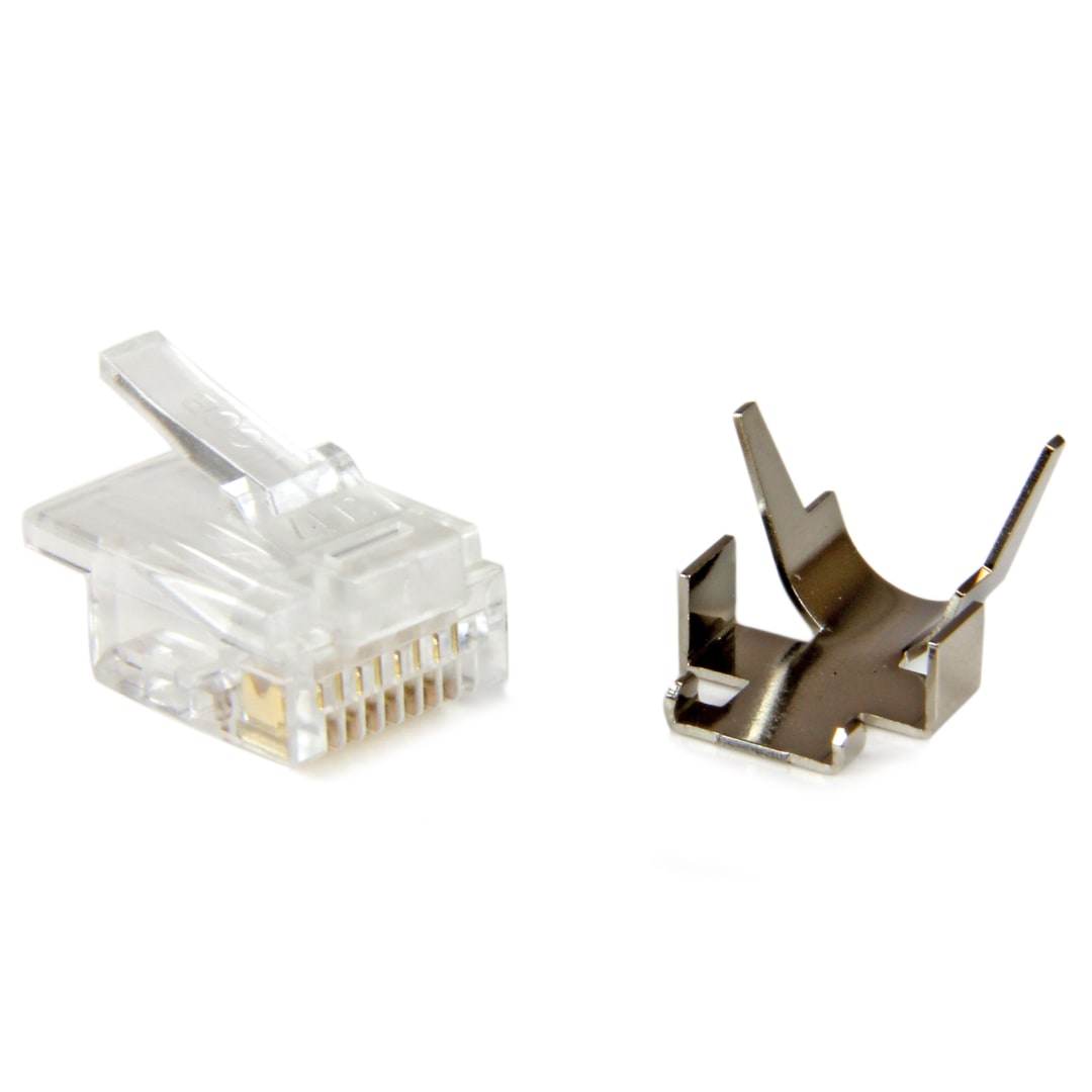 Shielded Cat 6 Stranded Connectors