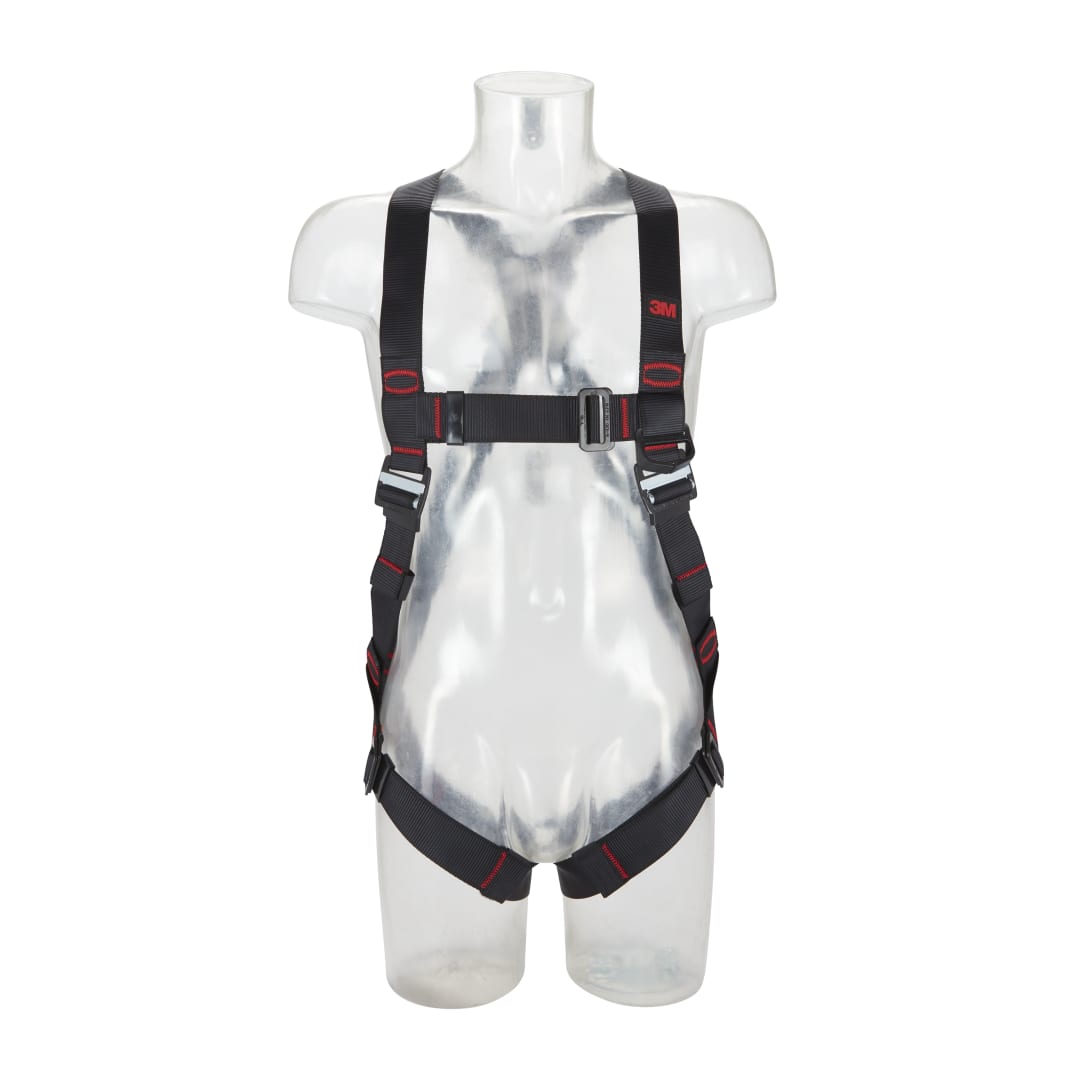 3M™ Protecta® E200 Standart Yelek Tipi Düşüş Durdurucu Emniyet Kemeri, Siyah, Küçük, 1161603