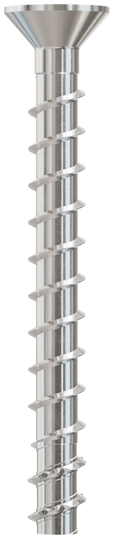 Simpson Strong-Tie THDC25300CS6SS Titen HD® 1/4 in. x 3 in. Type 316 SS Countersunk Head Heavy-Duty Screw Anchor (25-Qty)
