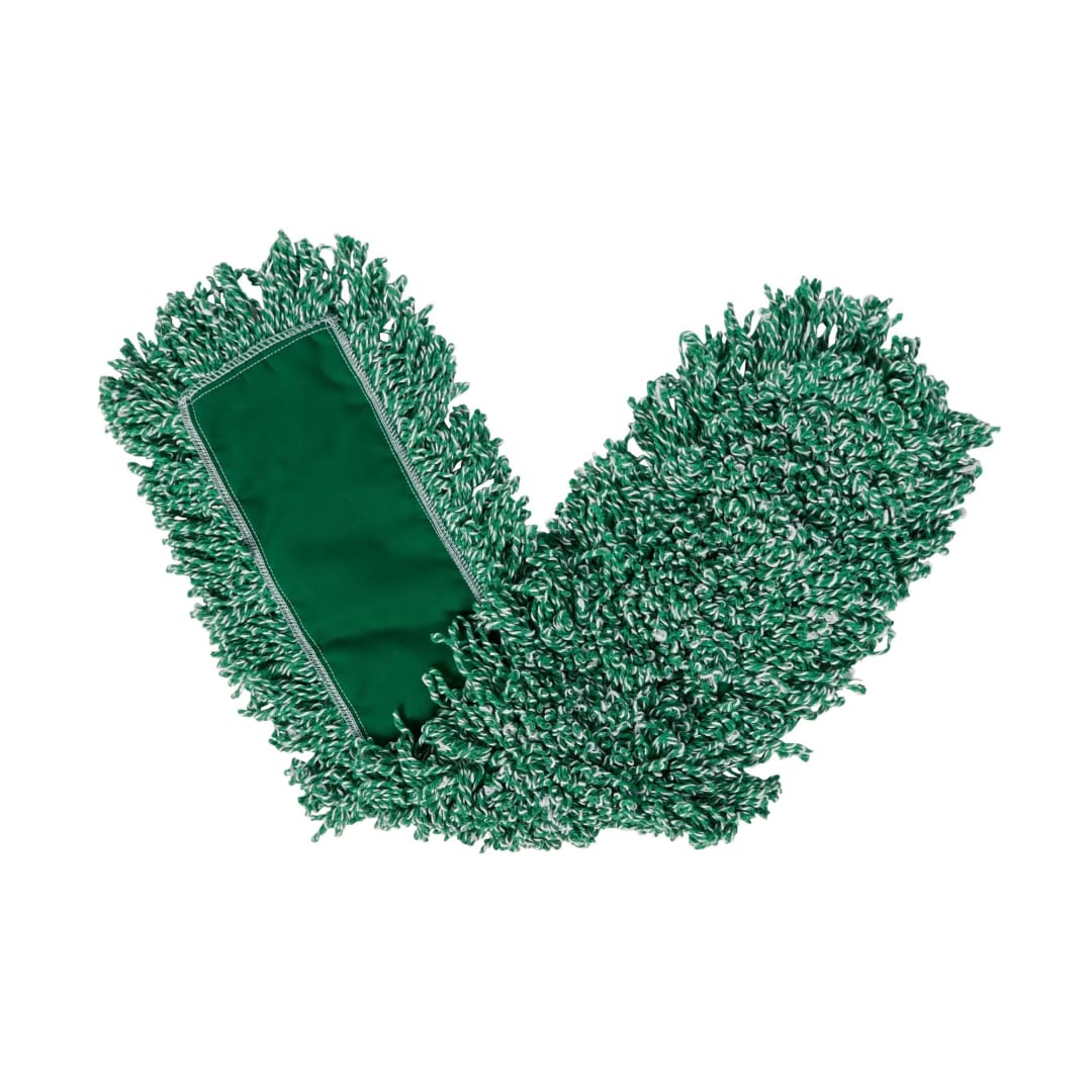 Microfiber Dust Mop, 48", Green