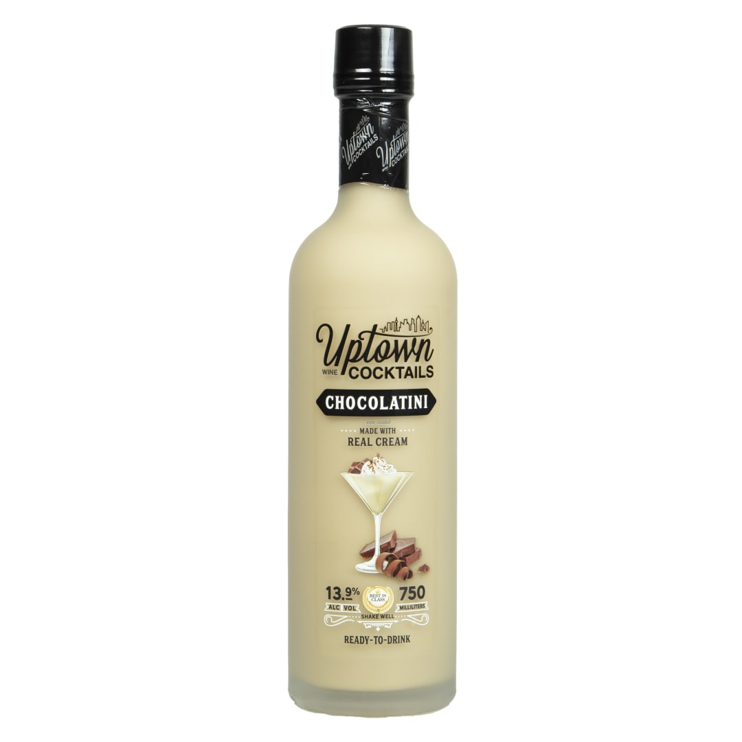 Uptown Chocolatini Wine Cocktail 12 Pack 750ml 27.8 Proof