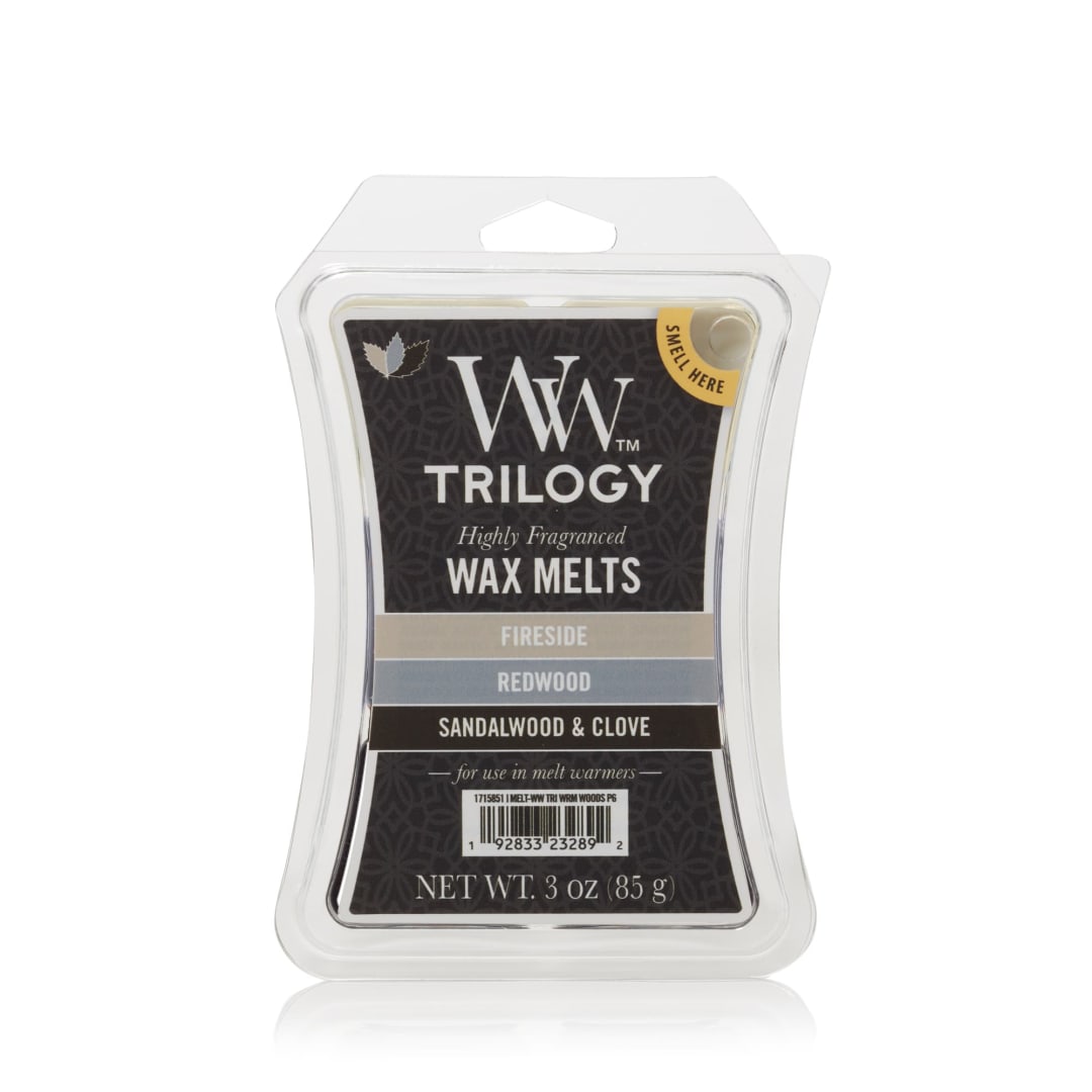 WoodWick® Warm Woods Trilogy 3 Oz. Wax Melts