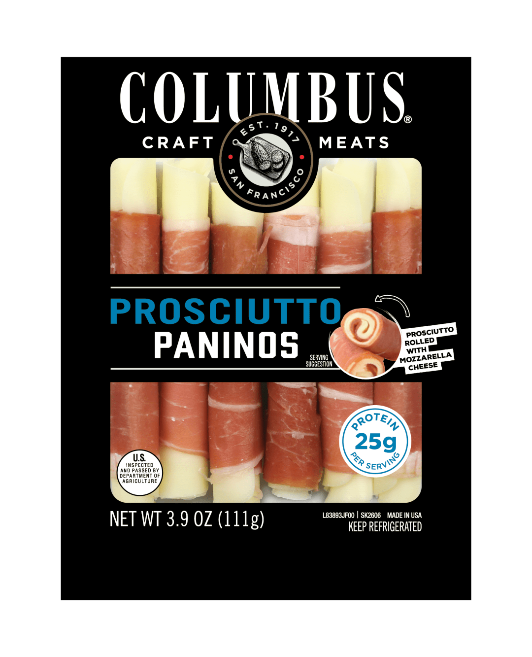 COLUMBUS Proscuitto Panino