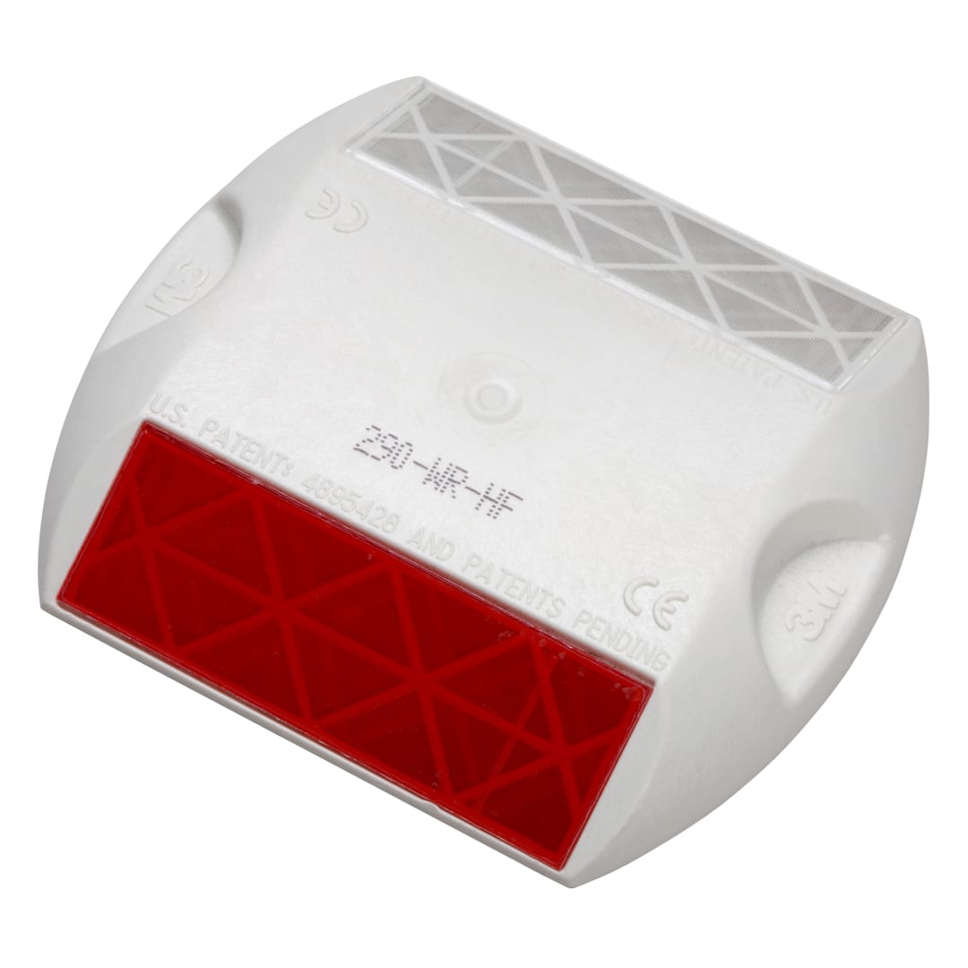 3M™ PSA-290 Bodenmarkierer weiß/rot reflektierend  100 Stück/Karton