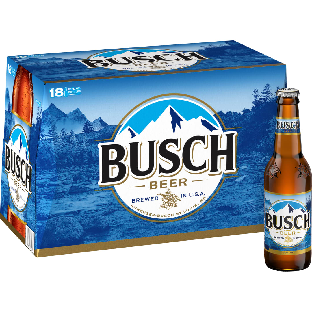 Busch® Beer, 18 Pack 12 fl. oz. Bottles