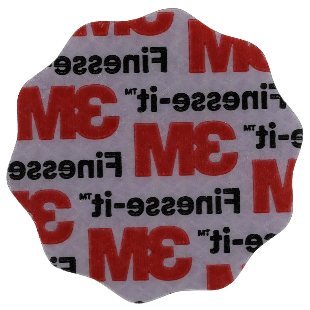 3M™ Finesse-it™ Hookit™ Film Disk 460LA, A7 3MIL, 1-7/16 in x CH, Scallop, Die 1438SCH, 500/Carton, 2000 ea/Case