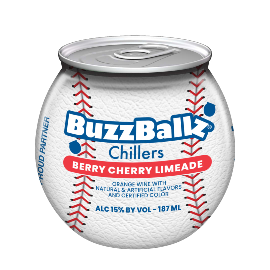 BuzzBallz Berry Cherry Limeade Wine Cocktail 187ml 30 Proof
