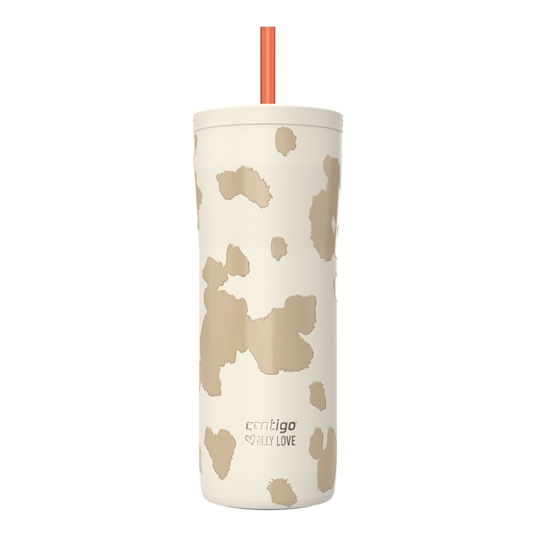 Contigo® Streeterville 2.0 Stainless Steel Tumbler with Straw, 24oz, Oatmilk