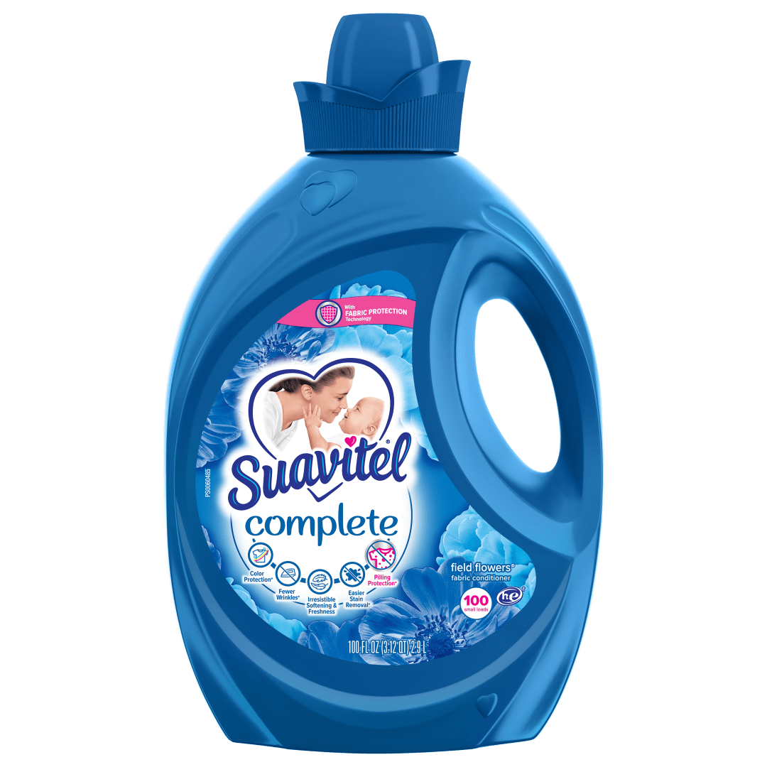 Suavitel Complete Fabric Conditioner, Field Flowers, 100 oz