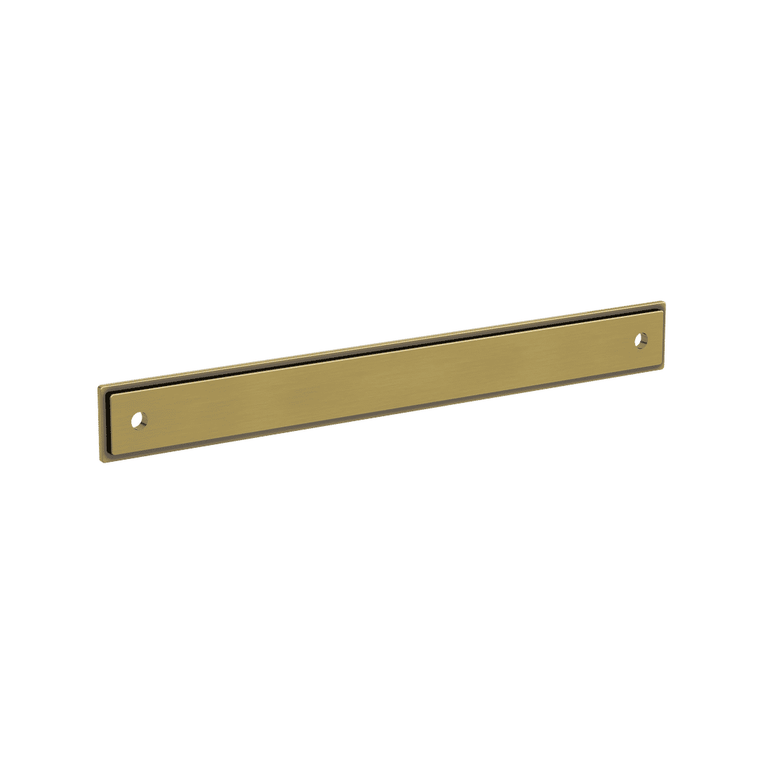 4682 Transitional 8" Backplate, In Heirloom Brass