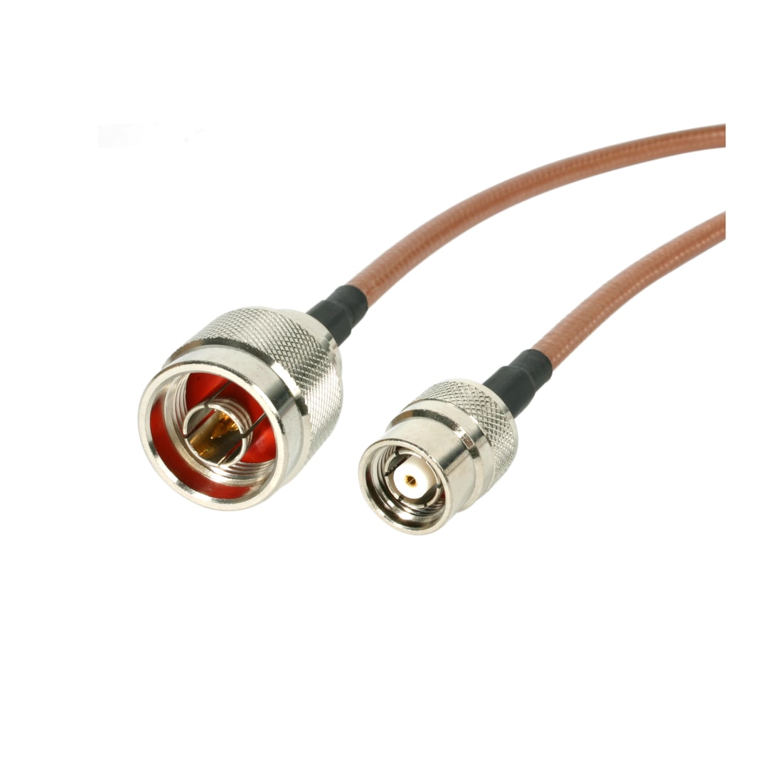 N Male to RP-TNC Wireless Antenna Adapte