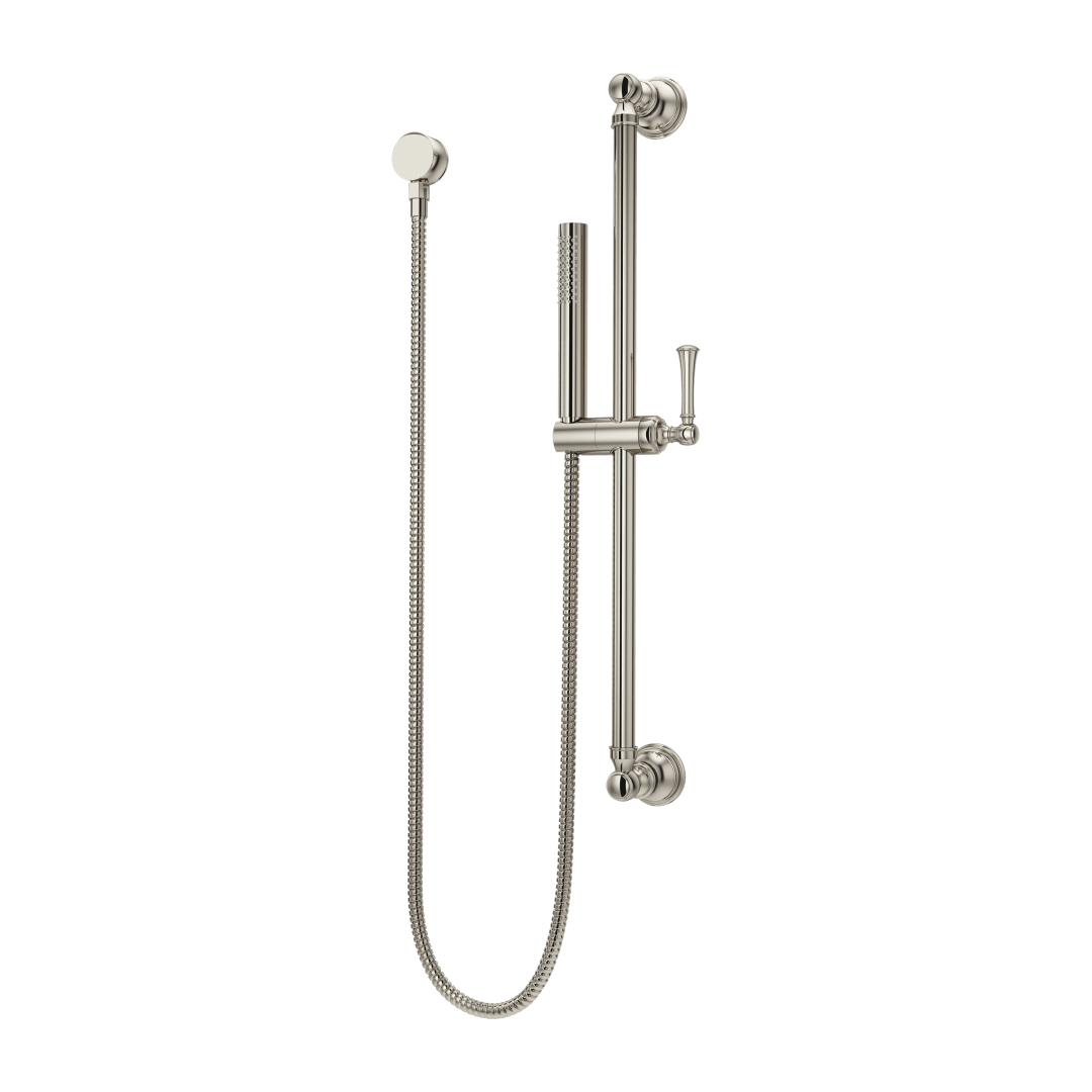Tisbury Handheld Shower with Slide Bar in Polished Nickel