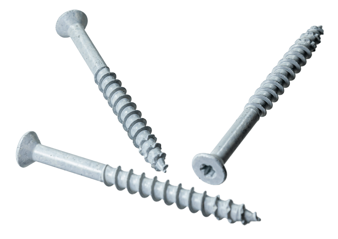 Simpson Strong-Tie TNTW25234TTRB Titen Turbo™ — 1/4 in. x 2-3/4 in. 6-Lobe Trim-Head Concrete and Masonry Screw, White (1000-Qty)