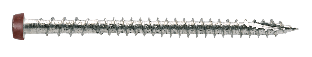 Simpson Strong-Tie DCU234P316RD01 Deck-Drive™ DCU COMPOSITE Screw — #10 x 2-3/4 in. T20, Type 316, Red 01 (350-Qty) (Pack of 6)
