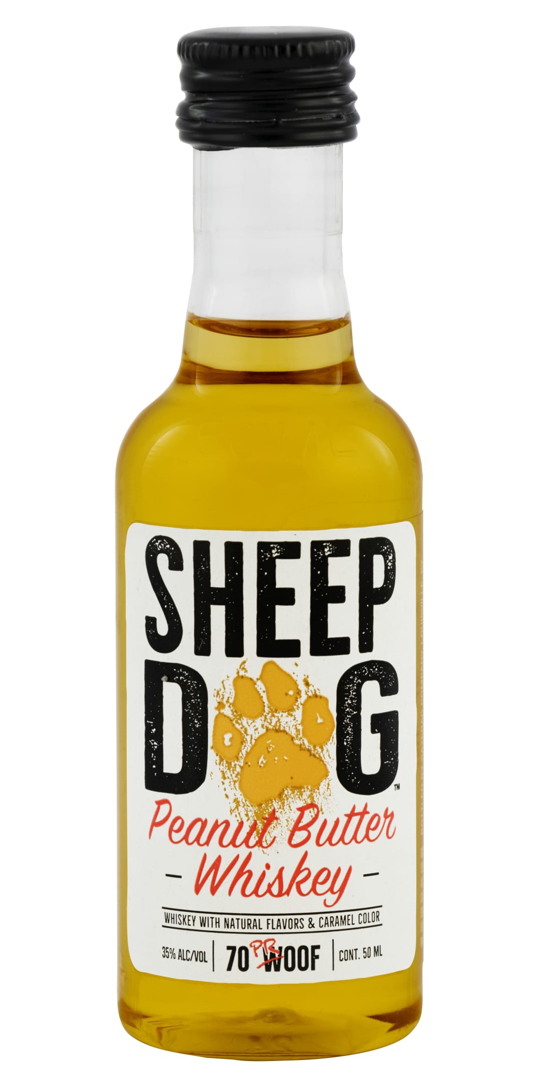 Sheep Dog Peanut Butter Whiskey 6 Pack 50ml 70 Proof