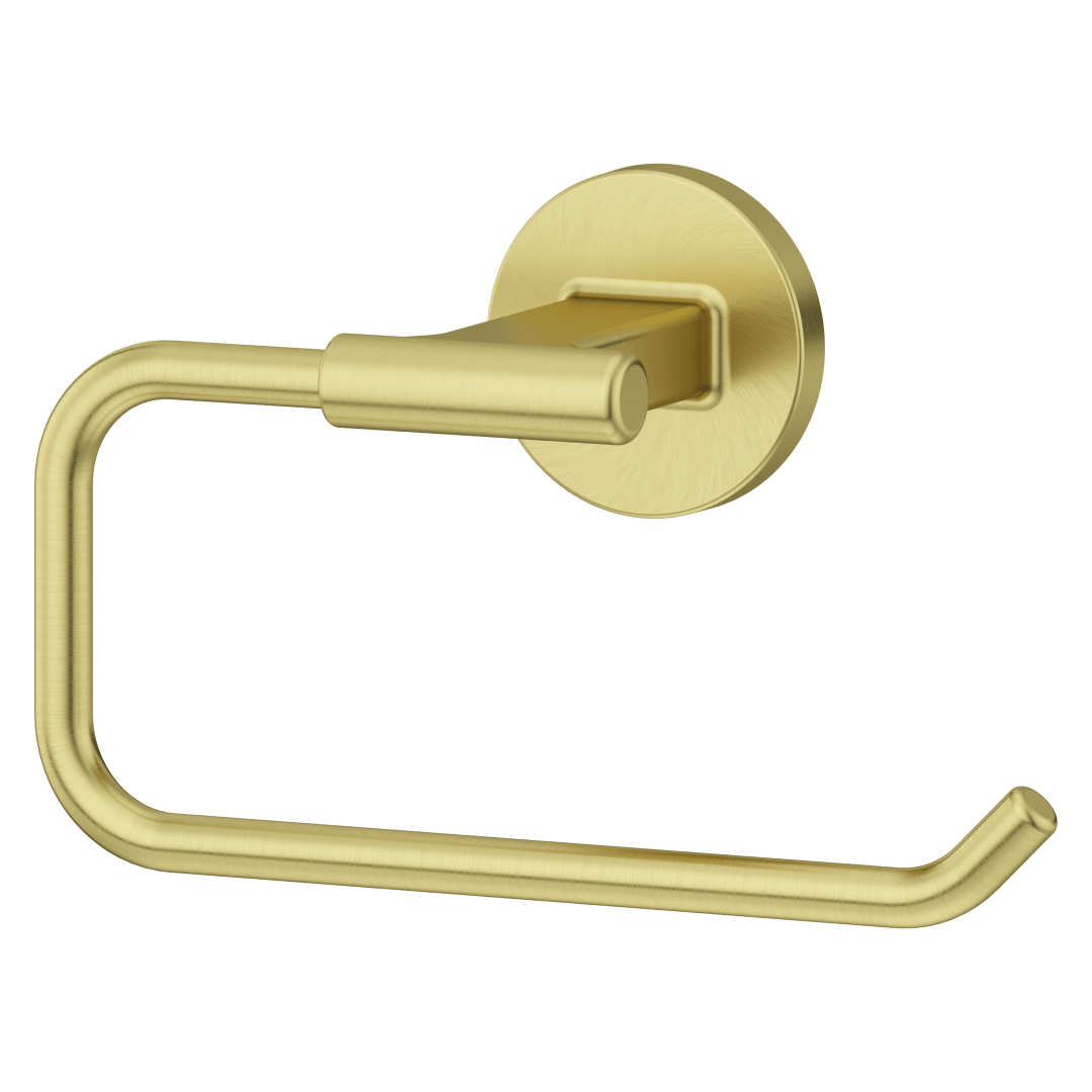 Fullerton Towel Ring in Brushed Gold