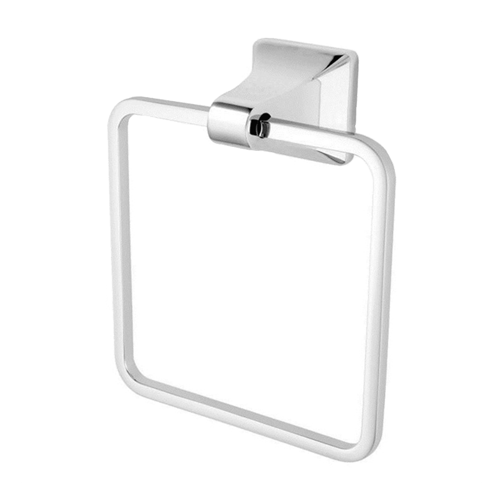Vorena Towel Ring in Matte Black