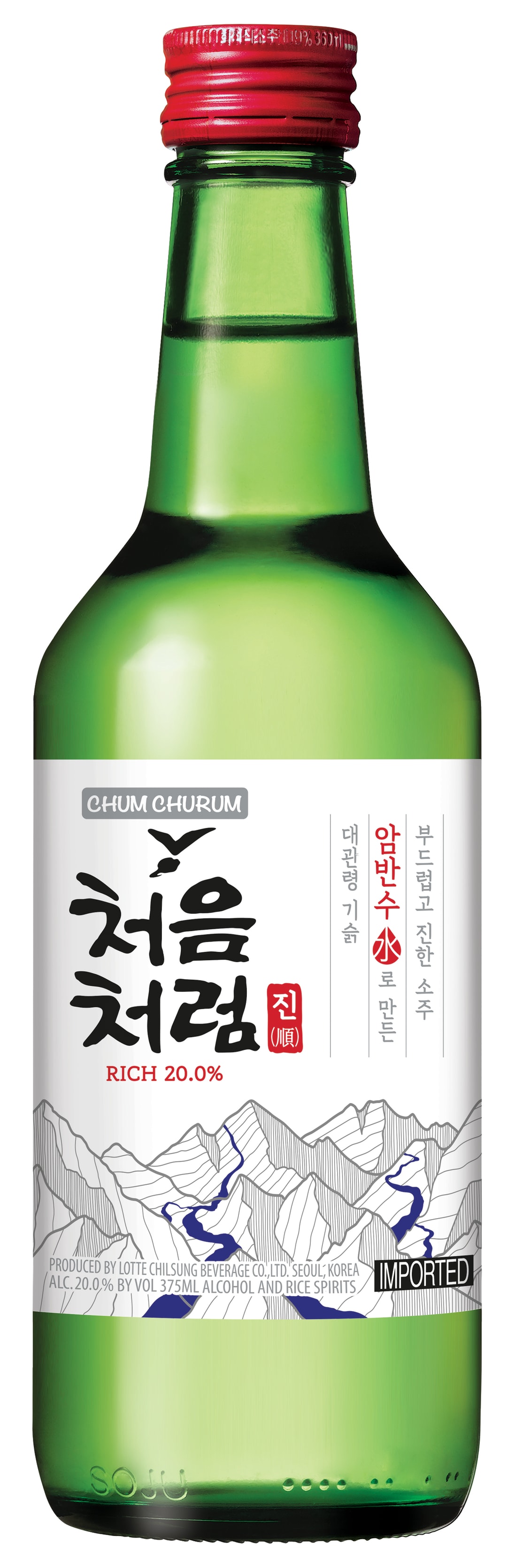 Chum Churum Korean Soju Rich Non-appellated 375ml