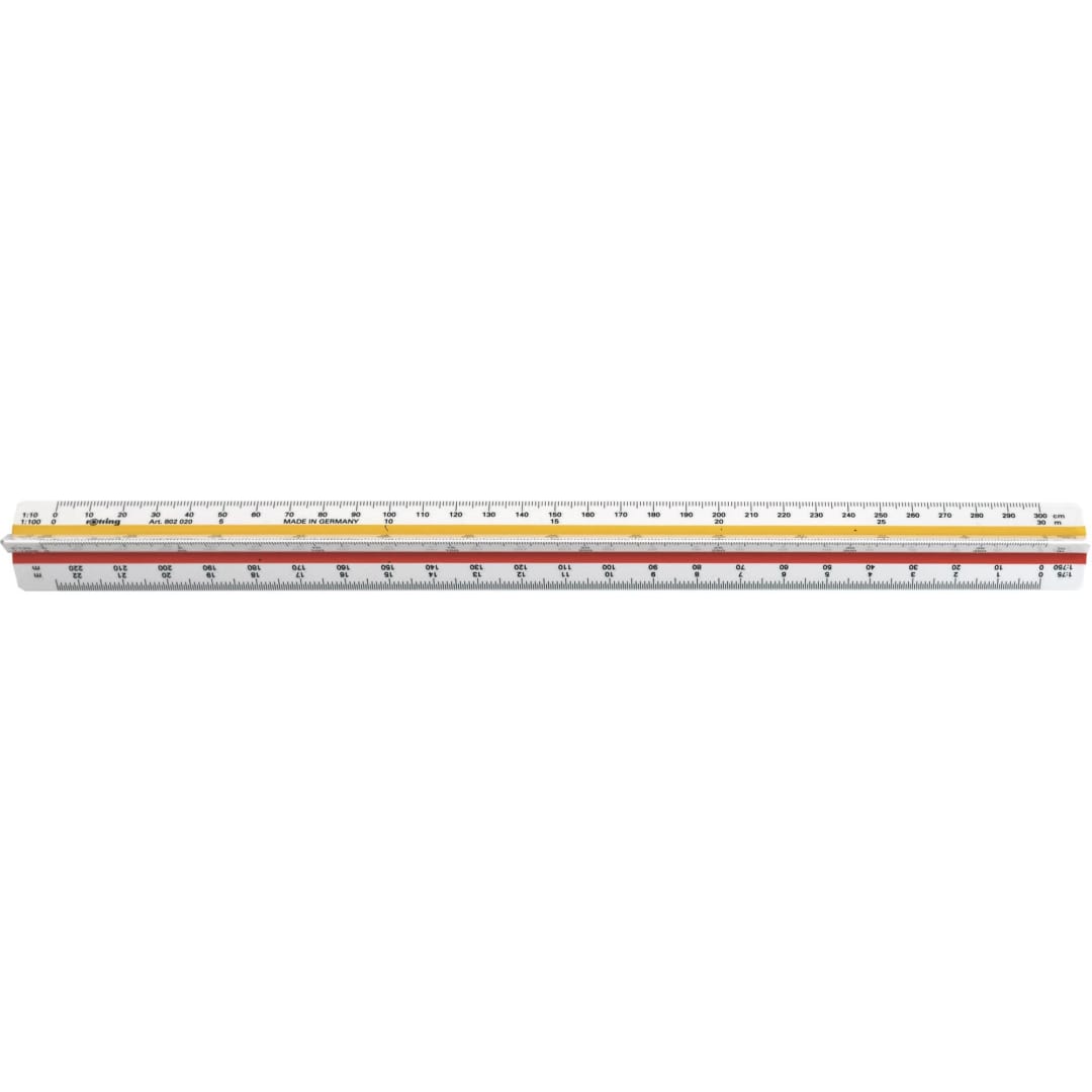 rOtring Triangular Reduction Scale Architect, T1