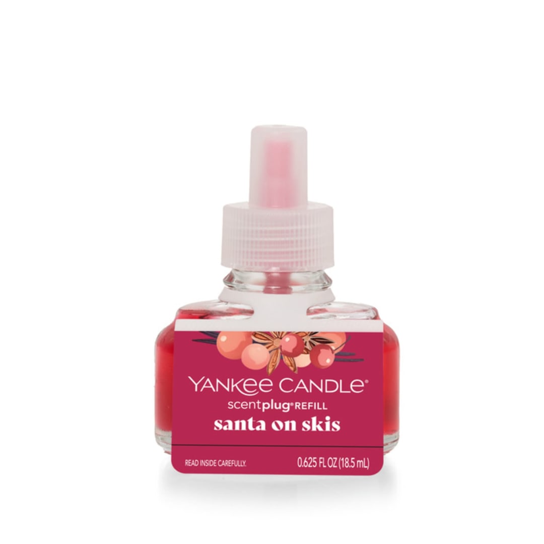 Yankee Candle Santa On Skis, ScentPlug® Refill with up to Up to 30 days of fragrance