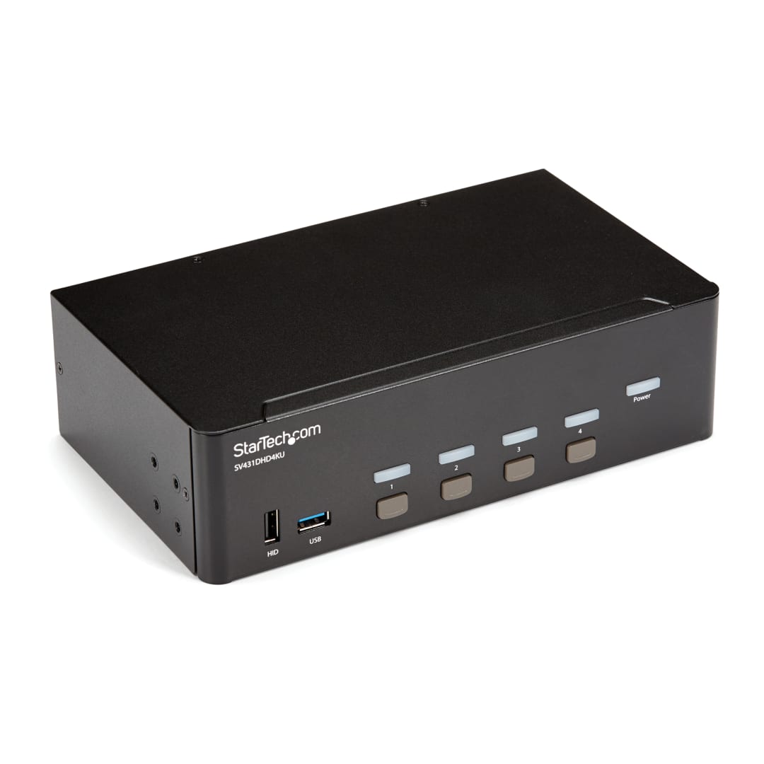 4 port dual video  4K-HDMI KVM
