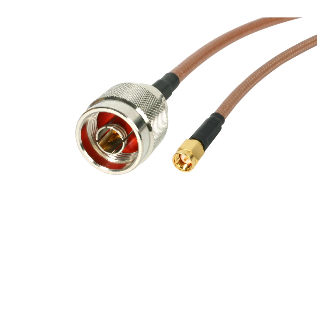 1ft Wireless Antenna Adapter Cable N Male to SMA
