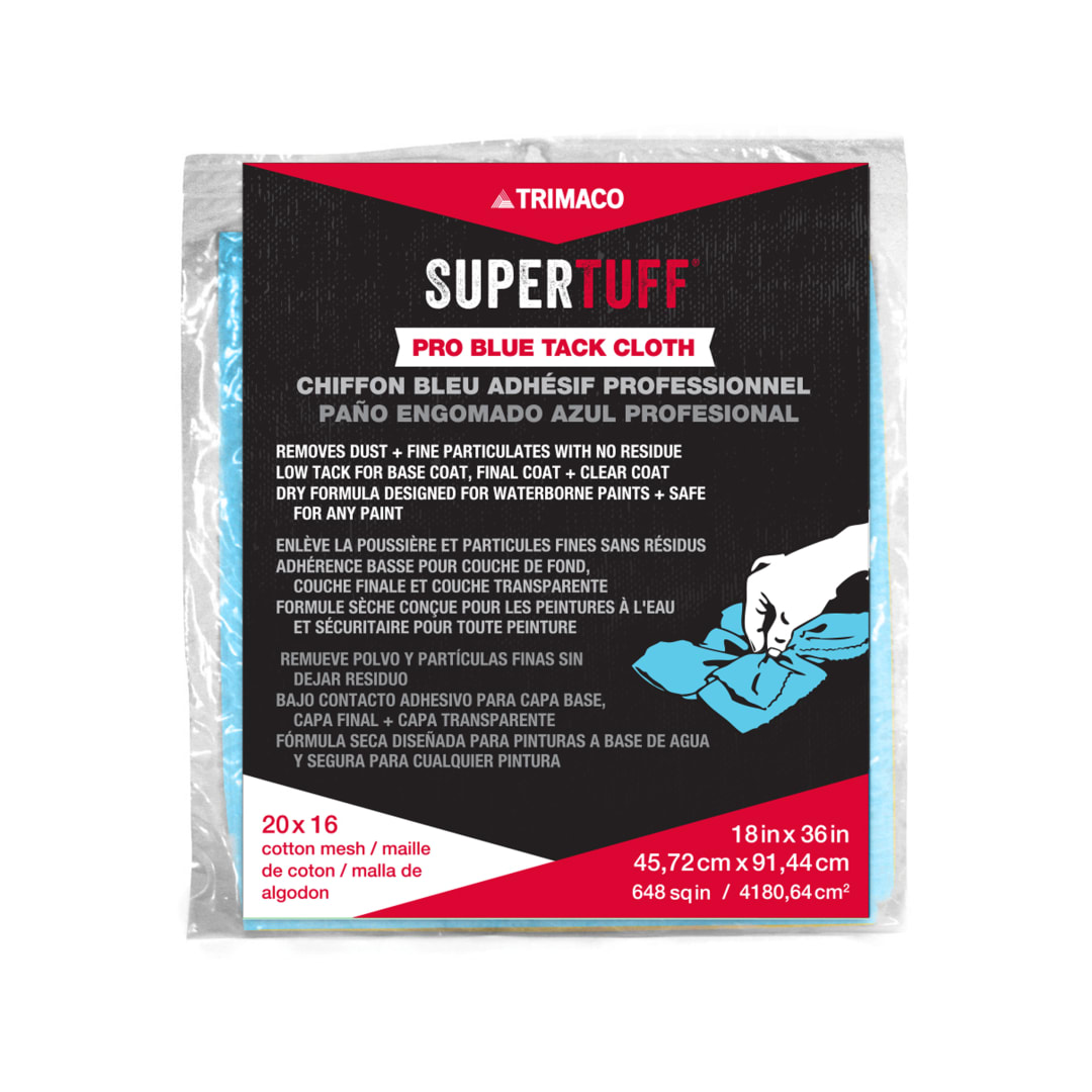 SuperTuff® Tack Cloth, Blue, 18"x36"