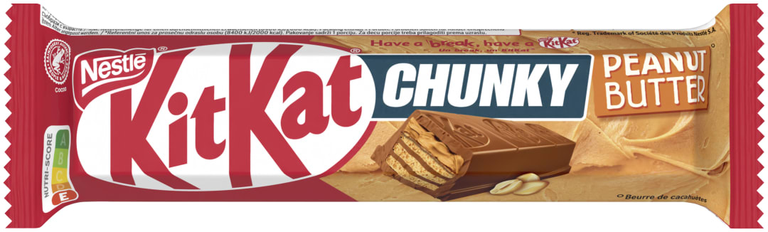 NESTLE KITKAT CHUNKY Peanutbutter 42g
