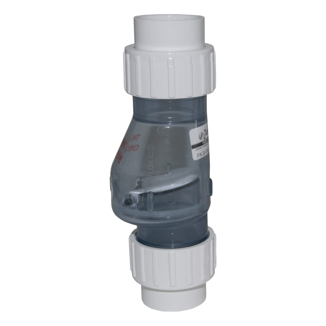 Zoeller 30-0041 1-1/2″ Clear Quiet Check Valve