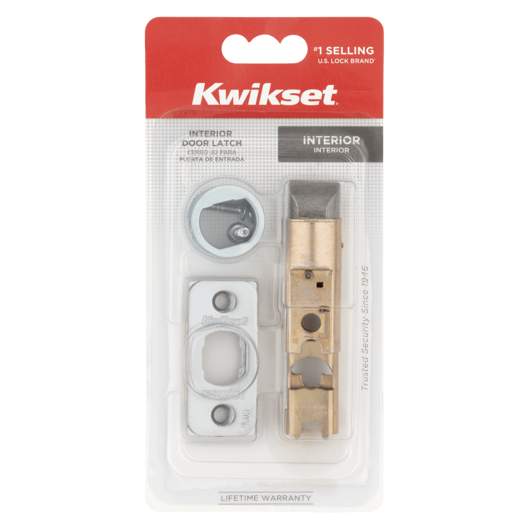 6-Way Adjustable Plain Latch for Polished Chrome or Satin Chrome Finish