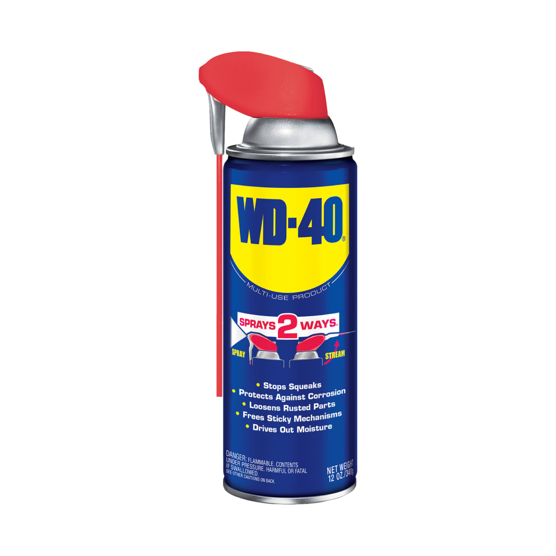WD-40® Multi-Use Product 12 oz., Classic Product, Lubricant for Rusted Auto Parts [12ct Case Pack]
