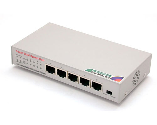 *D*5-port 10/100-Mbps Desktop Ethernet Hub