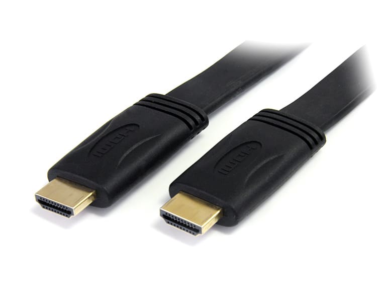 2m Flat HDMI Cable with Ethernet Ultra HD 4k x 2k