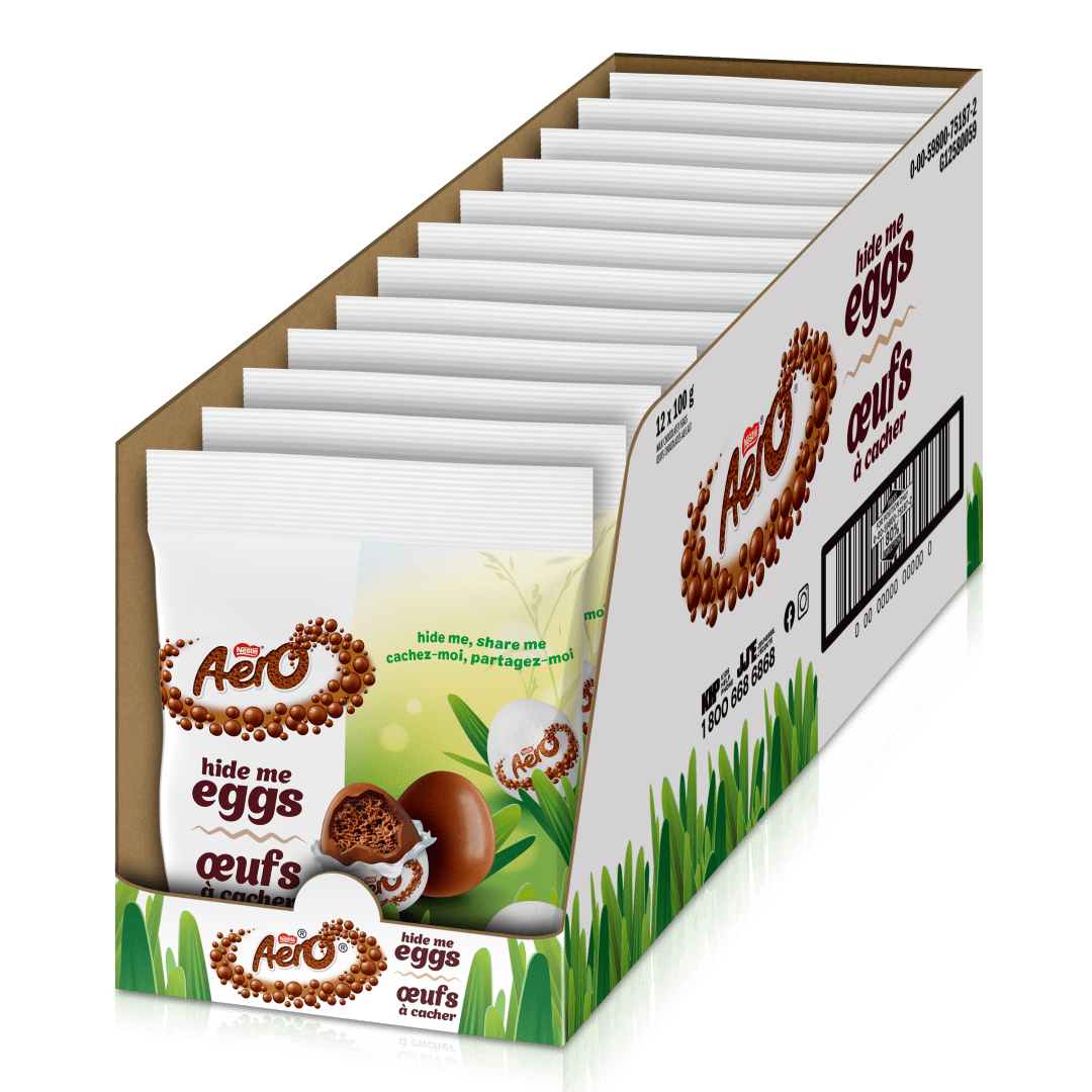 AERO Hide Me Eggs 12x100g CA