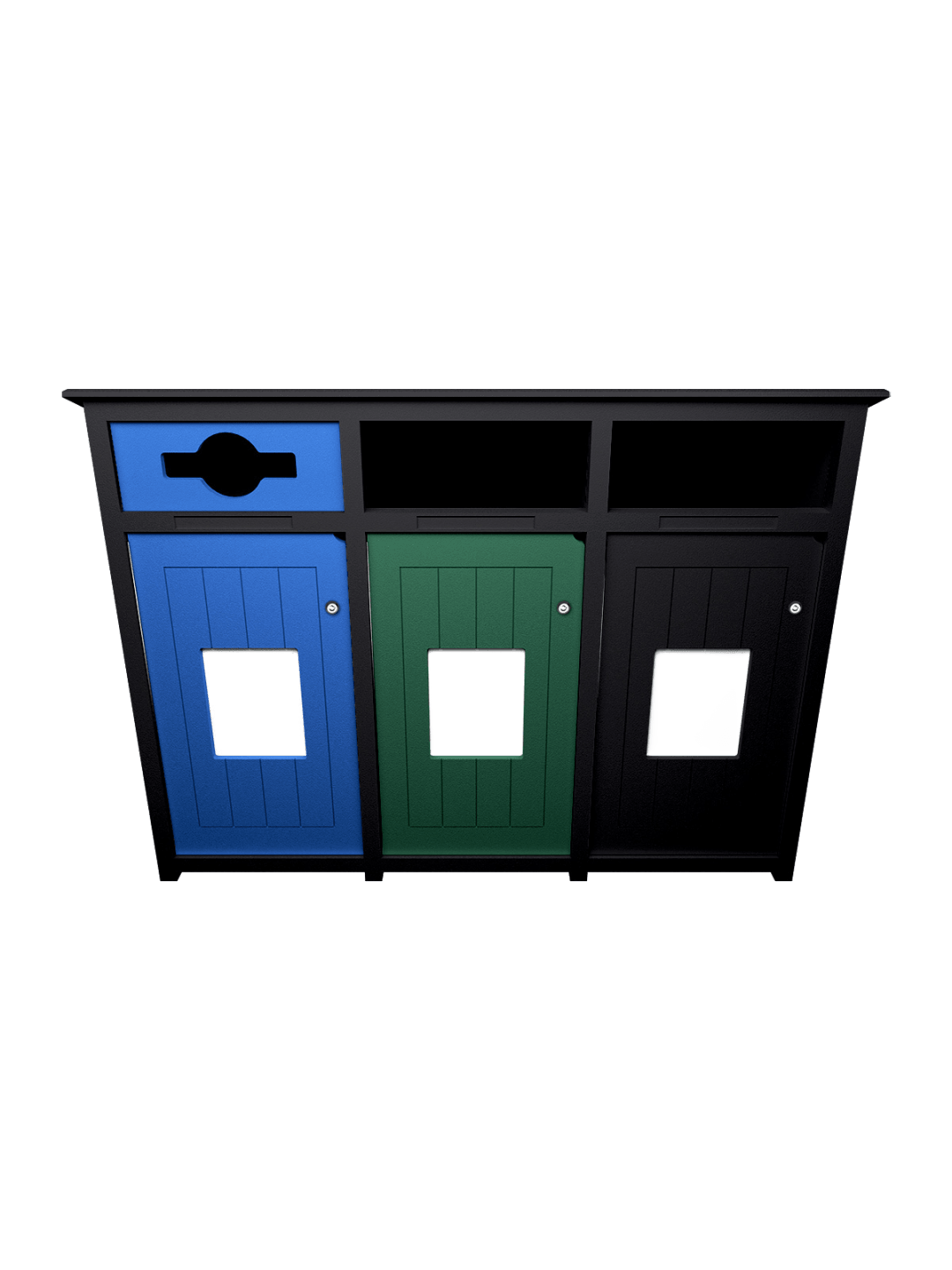  AURA - Triple - Unit - Mixed-Full-Full - Black-Blue-Black-Green