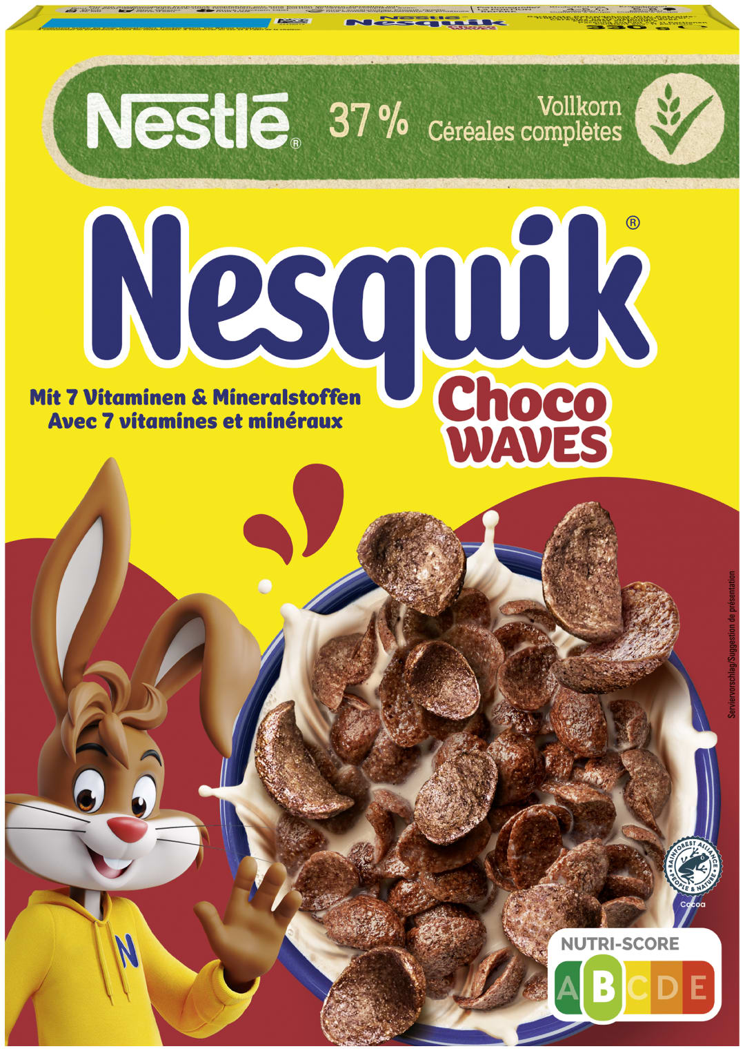 NESTLE NESQUIK WAVES Cerealien 330g