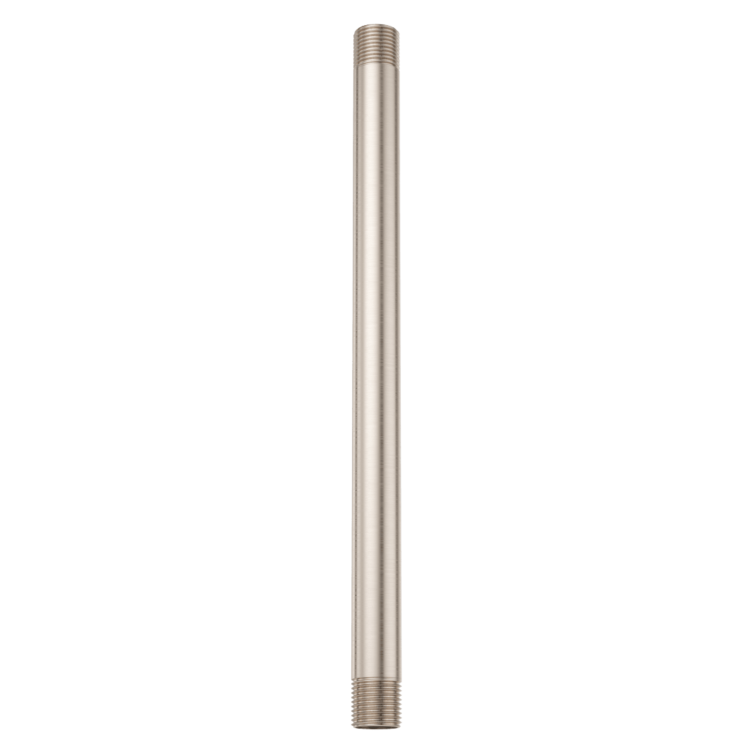 Universal 12 in. Ceiling-Mounted Shower Arm in Brushed Nickel