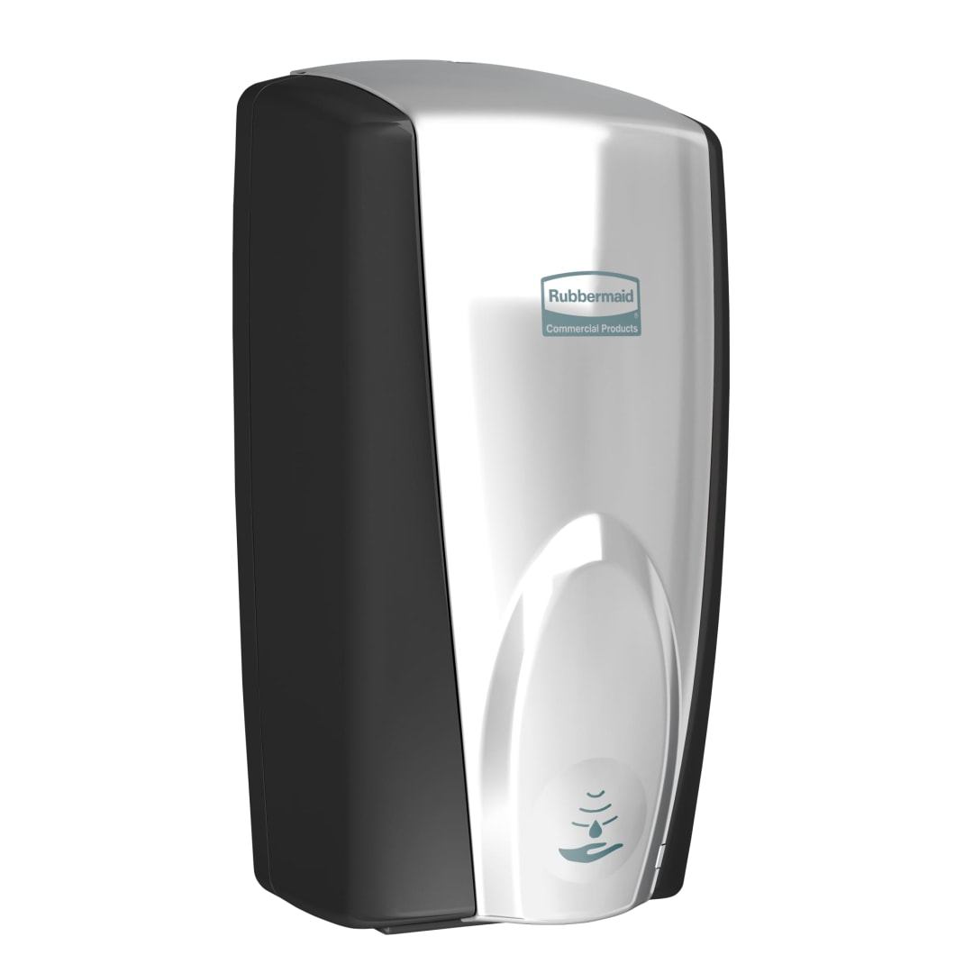 Rubbermaid Commercial Products AutoFoam Dispenser - Black/Chrome