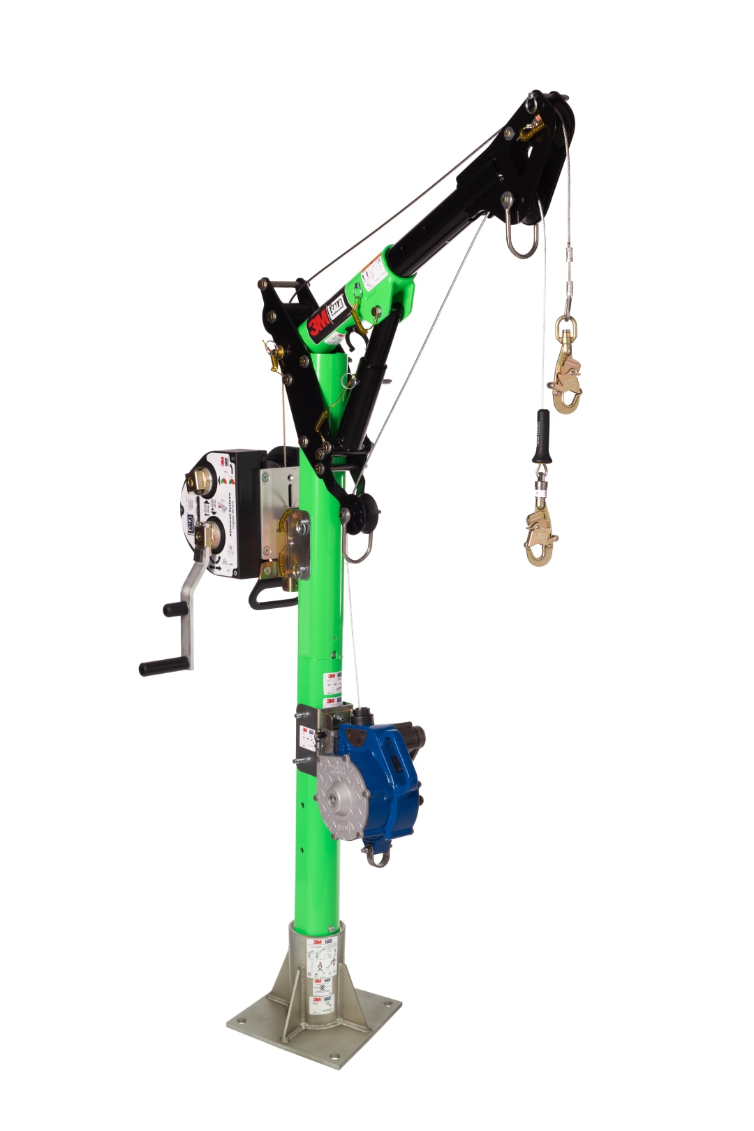 3M™ DBI-SALA® Kapalı Alan, Kısa Kollu Davit Grubu, Yüksek Kapasite, 8000107