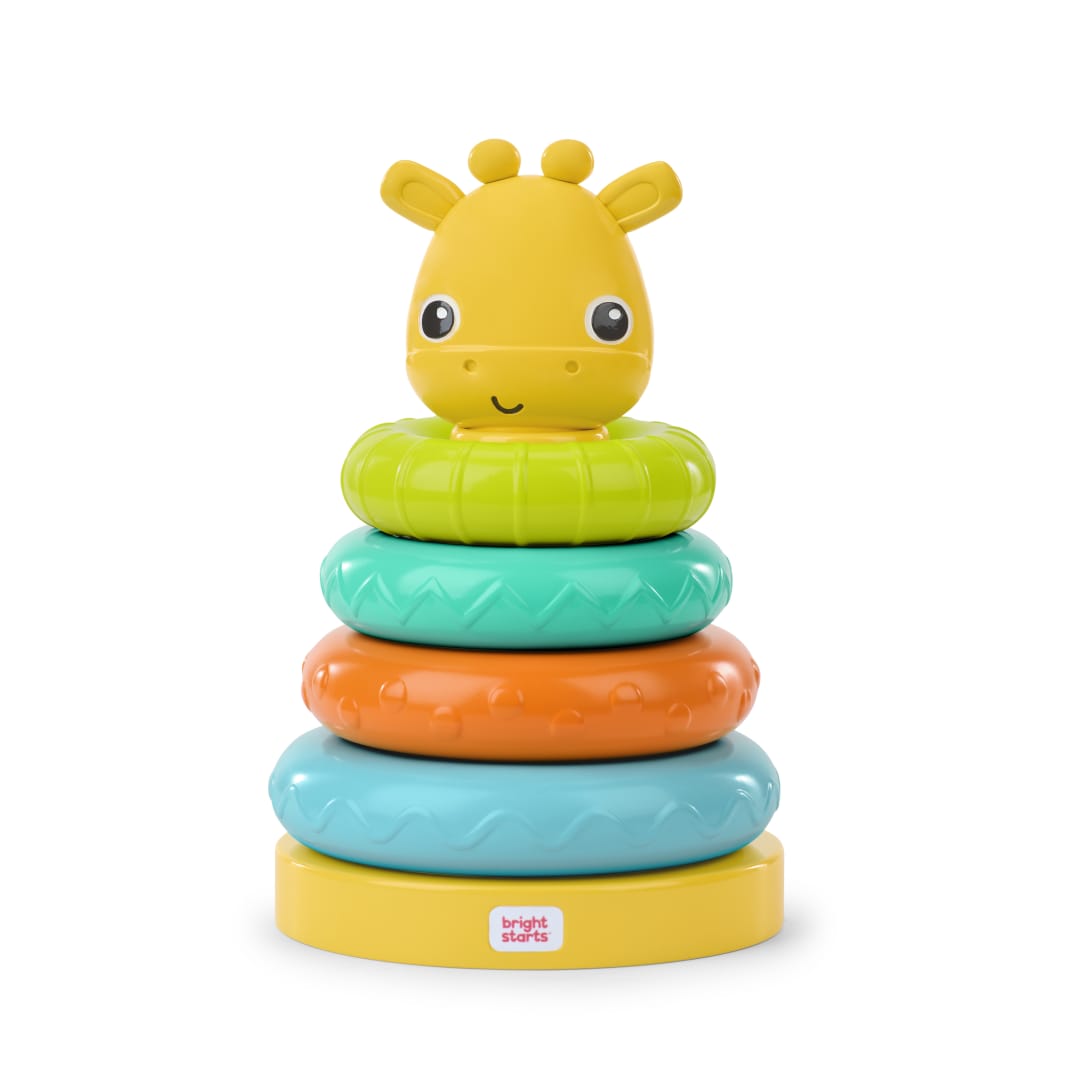 BS GIRAFFE TOWER STACKING TOY