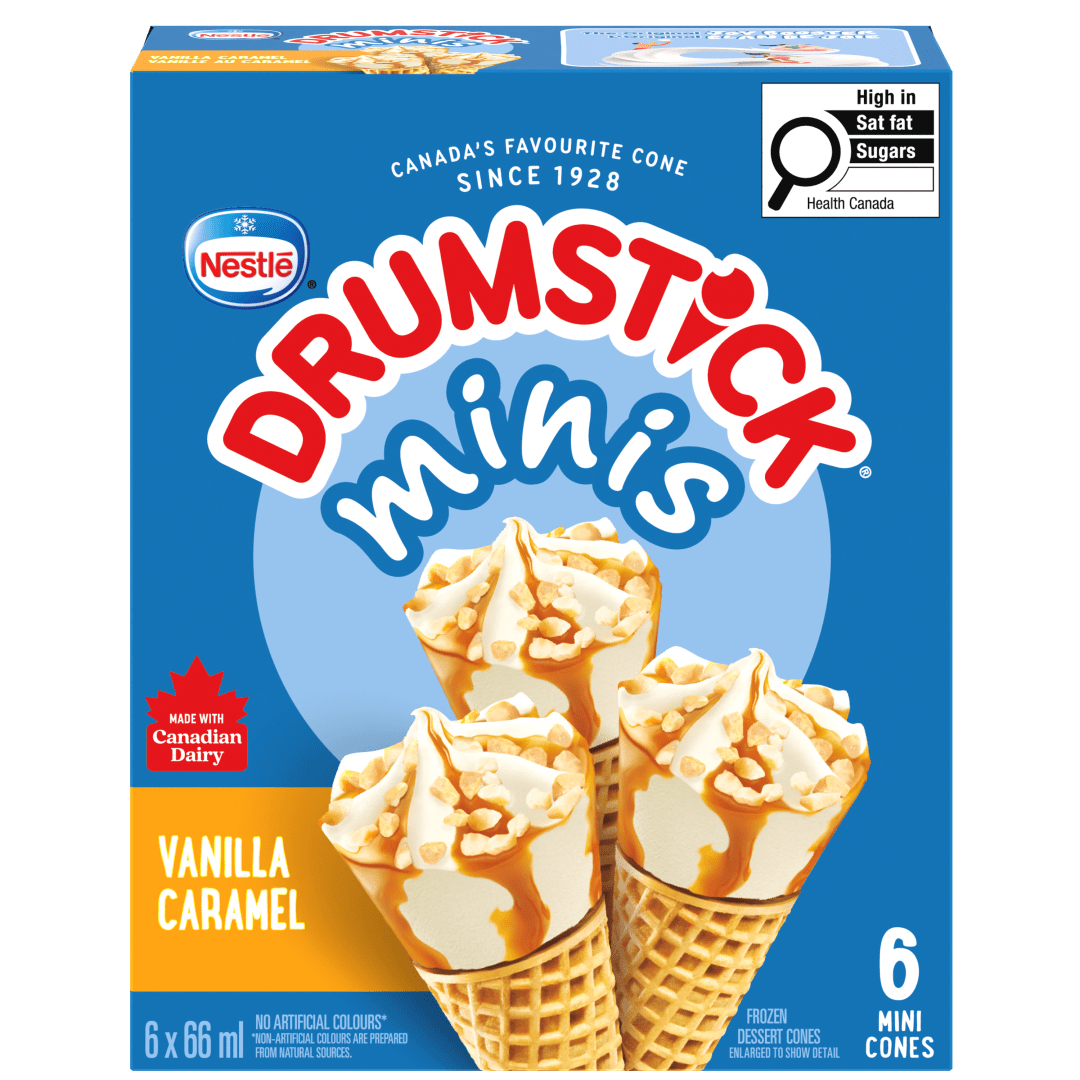 DRUMSTICK Minis VanCrml 8(6x66ml) CA