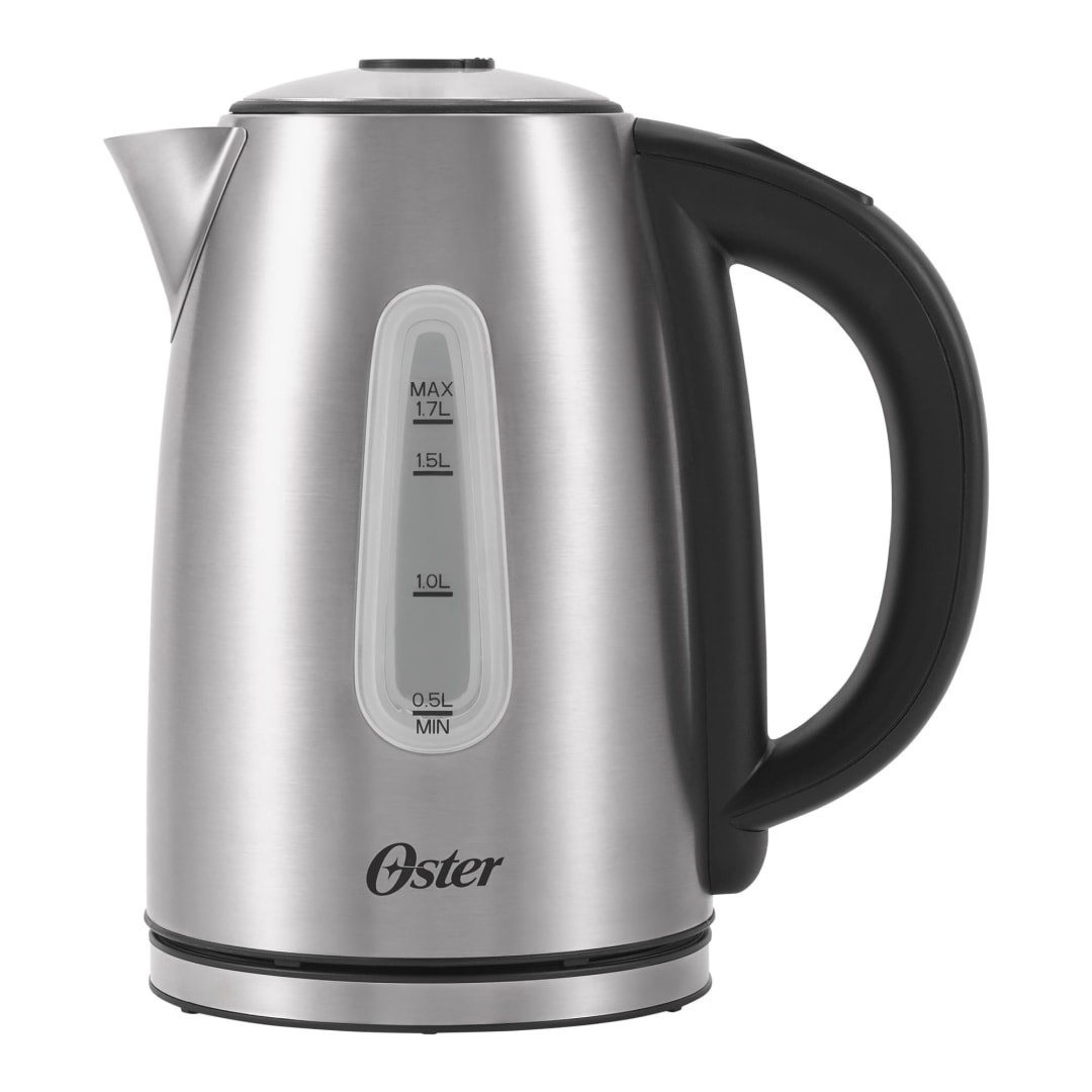 Oster® Stainless Steel Electric Kettle with 5 Temperature Settings