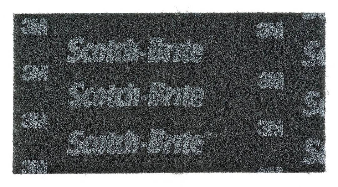 Folha de Acabamento Scotch-Brite™ Multi-Flex – 114 mm x 229 mm, S Ultra Fino, Cinza