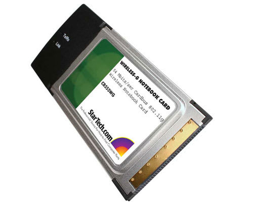 802.11g Wireless Cardbus NIC Adapter
