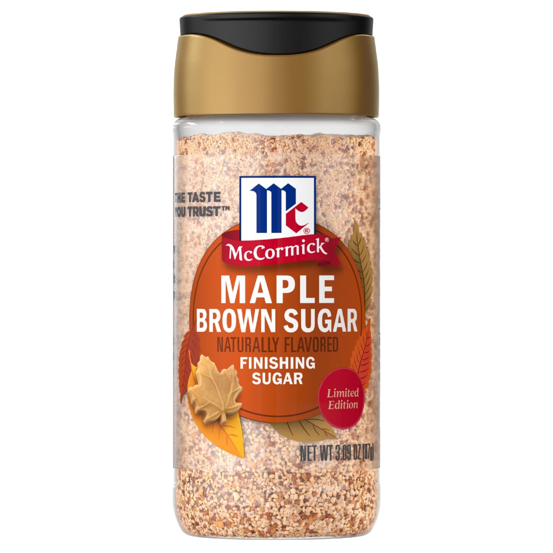 McCormick® Maple Brown Sugar Finishing Sugar, 3.09 oz